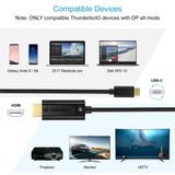  Cáp chuyển Type C sang HDMI Choetech CH0019 xuất Video 4K@60Hz cho Laptop/Macbook/iPad/Smartphone/Tablet (1.8m, PVC Cable) 