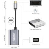  Bộ chuyển đổi Type C sang Mini DP Choetech M06 4k@60Hz Adapter (HUB-M6, USB-C to Mini Display Port  Type C PD Charging) 