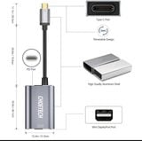  Bộ chuyển đổi Type C sang Mini DP Choetech M06 4k@60Hz Adapter (HUB-M6, USB-C to Mini Display Port & Type C PD Charging) 