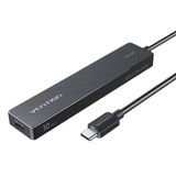  Hub Mở Rộng Kết Nối Đa Năng 5-in-1 VENTION CHS/CHY (0.15m, USB/Type-C to USB-C 3.2 Gen2*2, USB-A 3.2 Gen2*2, USB-C 5V/3A, 10Gbps) 