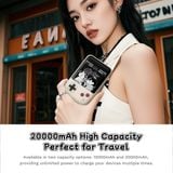  Pin Dự Phòng ROCK Crayon Shinchan P95/P99 10000mAh/20000mAh 22.5W (with Built-in Type-C + Lightning Cable) 