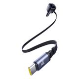  Tẩu Sạc Đa Năng Kèm Cáp Sạc Baseus Enjoyment Max 60W (With Built-in C+Lightning / C+C Retractable Cables 0.8m, 180° Rotation Design) 