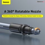  Bộ vòi xịt tăng áp rửa xe và chổi lau dùng cho xe hơi Baseus Clean Guard Multifunctional Car Wash Spray Nozzle 