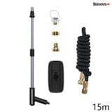  Bộ vòi xịt tăng áp rửa xe và chổi lau dùng cho xe hơi Baseus Clean Guard Multifunctional Car Wash Spray Nozzle 