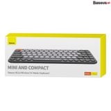  Bàn Phím Không Dây Baseus Creator Wireless Tri-Mode Keyboard cho Laptop/Macbook/iPad (2.4Ghz/Bluetooth, Kết nối 3 thiết bị, Thiết Kế Tiện Dụng Với Độ Bền Cao) 