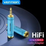  Bộ chuyển đổi jack 3.5mm to 6.35mm VENTION VAB-S04 (Male to Female) 