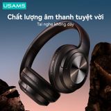  Tai Nghe Chụp Tai USAMS YH21 (Bluetooth v5.3, 500mAh, 70hrs, SNR ≥80dB, 3D Surround Sound) 