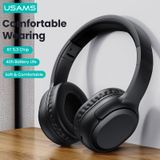  Tai Nghe Chụp Tai USAMS YG23 (Bluetooth v5.3, 300mAh, 40hrs, 3D Stereo Sound, HD calls, thumping bass, customized 3D stereo sound, immersive music listening) 
