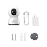  Camera Quan Sát Baseus Security P1 Lite Indoor Camera 2K (Zoom 8X, 2.4G/5G Wifi, Xoay Ngang 360°, Dọc 90°) 