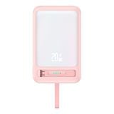  Pin Dự Phòng Không Dây USAMS CD219 10000mAh 20W (15W Wireless Charging, With Type-C Cable & Bracket) 