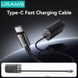  Củ Sạc Nhanh 2C+1A GaN USAMS CC273 65W (With Type-C Built-in cable) 