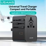  Củ Sạc Du Lịch 3C+2A USAMS CC310 70W (US/AU/UK/EU) 