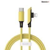  Cáp sạc nhanh C to Lightning dùng cho Game thủ Baseus Colourful Elbow PD 18W (Type-C to iPhone Power Delivery Fast Charge TPE Gaming Cable ) 