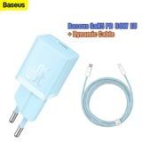  Củ Sạc Nhanh Baseus GaN5 Fast Charger Mini 1C 30W Cho iPhone 14 13 12 11 Pro Max (Nhỏ gọn, sạc nhanh PD/Quick Charge) 
