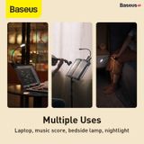  Đèn kẹp đọc sách mini Baseus Comfort Reading Mini Clip Lamp ( Dịu mắt, chân kẹp, 3 mức sáng, pin sạc 350mAh, 24h sử dụng) 