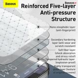  Kính cường lực cho iPhone 12 Series Baseus 0.15mm Full Coverage Tempered Glass Film 2020 (Secondary Hardening, 2 miếng/bộ) 