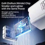  Củ Sạc Nhanh 2C+1A ROCK C10 65W (PD3.0/QC3.0/Apple/Samsung/DCP/AFC/FCP/SCP) 