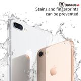  Kính cường lực 4D chống trầy mặt lưng Baseus Arc LV178 cho iPhone 6/7/8/ Plus (0.3mm, 9H, 4D, Arc Tempered Glass Back Film) 