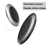  Đế sạc nhanh không dây tích hợp quạt hút tản nhiệt Baseus Whirlwind Desktop cho Apple iPhone/ Samsung (Qi Wireless Quick Charger) 