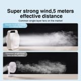  Quạt tuần hoàn tích điện để bàn RTAKO D06 Desktop Dual-Layer Circulating Fan (4000mAh, Xoay 360°, 5-Gear, 9H) 