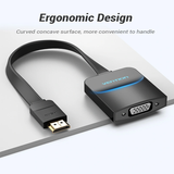  Bộ chuyển đổi HDMI to VGA VENTION 74345 (Flat Cable) 