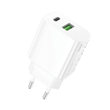  Củ Sạc Nhanh ROCK T43 Dual Port A+C PD 20W 