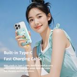  Pin Dự Phòng ROCK Crayon Shinchan TieTie with Type-C Built-in Cable 10000mAh 20W 