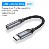  USB OTG USB-C to 3.5MM VENTION BGMHA (0.1m, Male to Female, DAC) 