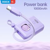  Pin Dự Phòng Kèm Cáp Type-C ROCK Y20 10000mAh 22.5W 