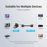  Bộ chuyển HDMI 270 độ VENTION AIN (4K@60Hz, 3D, Male to Female) 