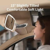  Gương trang điểm thông minh viền tích hợp đèn LED cảm ứng Baseus Delicate Queen Car Touch-up Mirror (Pin sạc 500mAh , Dùng ở nhà hoặc trên xe hơi) 