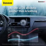  Quạt mini tiện dụng cho xe ô tô Baseus Departure Vehicle Fan (5V, 3 mức tốc độ, Gắn lưng ghế hoặc khe gió) 