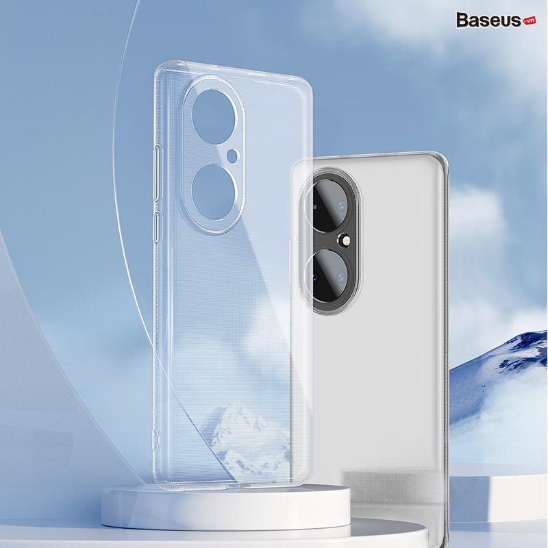  Ốp Lưng Silicone điện thoại Huawei P50/ P50 Pro Baseus Simple Case 