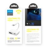  Bộ chuyển đổi Lightning to HDMI Joyroom S-H141 (1080P@60Hz, with Power Supply) 