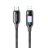  Cáp Sạc Nhanh C to Lightning USAMS SJ749 30W (480Mbps, Colorful LED Light) 