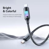  Cáp Sạc Nhanh C to Lightning USAMS SJ749 30W (480Mbps, Colorful LED Light) 