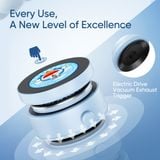  Giá Đỡ Điện Thoại Đa Năng Đế Hút Chân Không Điện ROCK Doraemon Q16 Pro (Xoay 360°, 33mm one-way extension with 180° angle adjustment, pin 130mAh, Doraemon Authentic) 