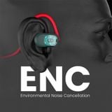  Tai nghe thể thao, chống rớt, chống đau tai FutureMate ENC (4 Mics ENC Noise Cancelling System, Bluetooth 5.3, iPX5, 8 Hours playtime, HiFuture Air Conduction Headphone) 