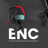  Tai nghe thể thao, chống rớt, chống đau tai FutureMate ENC (4 Mics ENC Noise Cancelling System, Bluetooth 5.3, IPX5, 8 Hours playtime, HiFuture Air Conduction Headphone) 