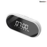  Loa không dây tích hợp đồng hồ báo thức đa năng 4 trong 1 Baseus Encok E09 Wireless Speaker (Heavy Bass Stereo, Alarm Clock, AUX/ TF CArd Reader, 1500mAh) 