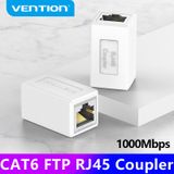  Bộ chia/đầu nối dài cổng mạng LAN VENTION Jack Keystone FTP Cat.6 IPV (RJ45, 100m Stable Transmission) 