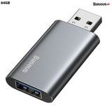  USB lưu trữ nhạc tích hợp cổng sạc USB3.0 dùng cho xe ô tô Baseus Enjoy music u-Disk (16/32/64GB, USB3.0 Memory Stick Fash Disk) 