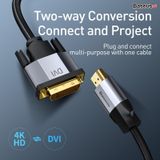  Cáp chuyển HDMI sang DVI độ nét cao Baseus Enjoyment Series (HDMI 4K Male To DVI Male,  Bidirectional Adapter Cable) 