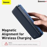  Pin Dự Phòng Sạc Nhanh Không Dây Baseus Magnetic Wireless Fast Charging Power bank 10000mAh 20W (Magsafe Compatible, 2022 Edition, With Cable Type-C 50cm) 