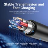  Cáp sạc nhanh USB3.0 to Micro-B VENTION COPBD (Fast Charging & Data, 5Gbps, 0.5m) 