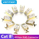  Đầu Bấm Mạng Cat8 FTP VENTION IDH (40Gbps, Gói 2 cái) 