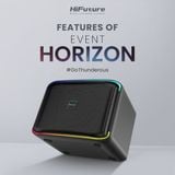  Loa Karaoke Di Động HiFuture EVENT HORIZON 100W (TWS, 8000mAh, DYNA BOOST Technology, Dynamic LED Strip) 