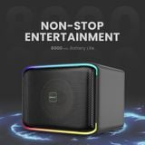  Loa Karaoke Di Động HiFuture EVENT HORIZON 100W (TWS, 8000mAh, DYNA BOOST Technology, Dynamic LED Strip) 