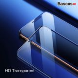  Kính cường 3D chống bụi, chống trầy, siêu bền Baseus Cellular Dust Prevention LV470 cho iPhone X/ XS/ XR/ XS Max (0,3mm, Curved-screen Full Coverage tempered glass ) 