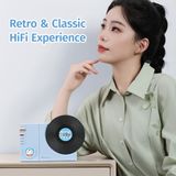  Loa Di Động ROCK Doraemon Vintage Vinyl Record Player Style (Bluetooth v5.3, 6H, 1200mAh, EDR) 